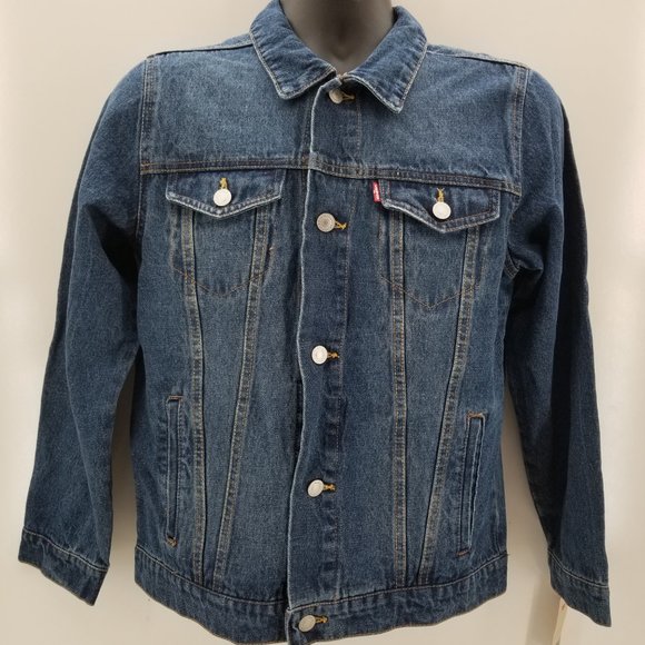 Levi’s Women's Jean Jacket Red Tab Trucker  912058-M8X  Size  WM -BL - Picture 5 of 8